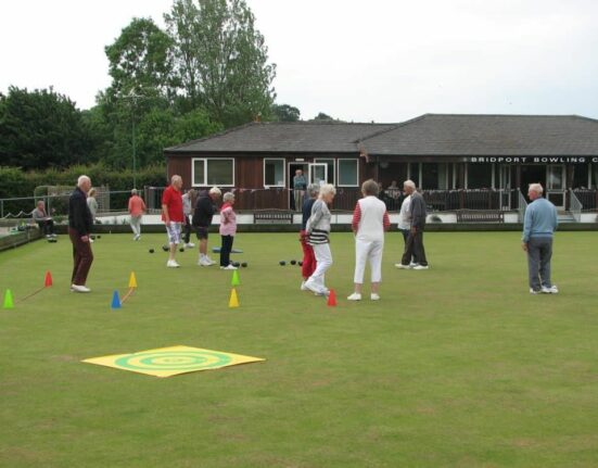 Bridport Bowls Club Action from Bridport Bowls Clubs recent fun day PIC BY JIM GREENFIELD 1