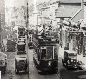 The 1921 Bournemouth tram as it once was