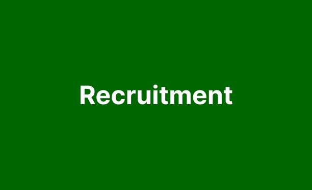 Recruitment cover