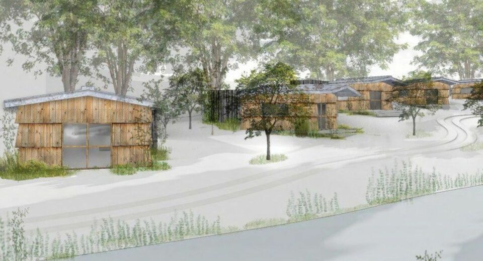 Parnham chalets 1