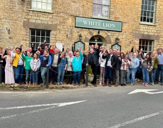 David Leader White Lion opens
