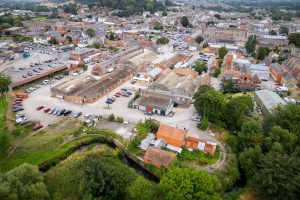 St Michaels aerial view