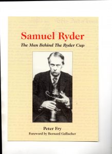 10 Oct Came Down GC Peters biography of Samuel Ryder