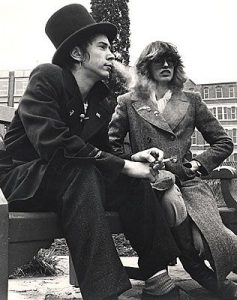 Filming with Johnny Rotten for The London Weekend Show2