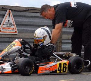 Lando Norris and Rob Dodds