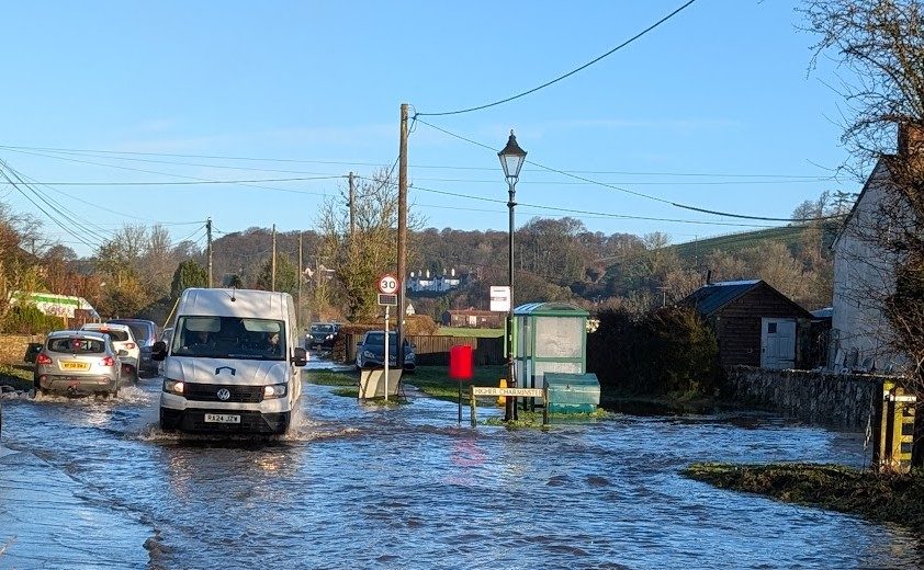 Charminster flooding