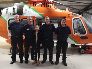 Lila Claire and crew left to right Jake Chislett Andy Elliott Jon James and Ross ODonovan