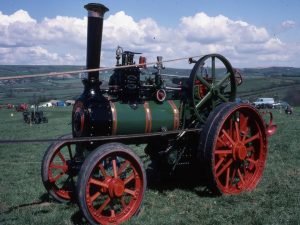 C Trott R Willcox Burrell engine Looke farm