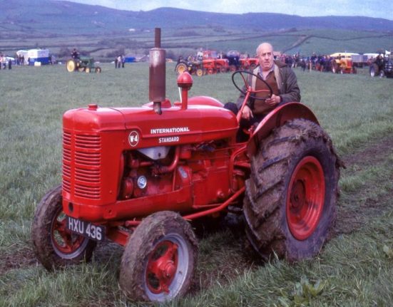 Geoffrey Pike at Looke Farm
