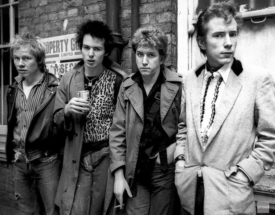 The Sex Pistols, Oxford Street, London, 1977
