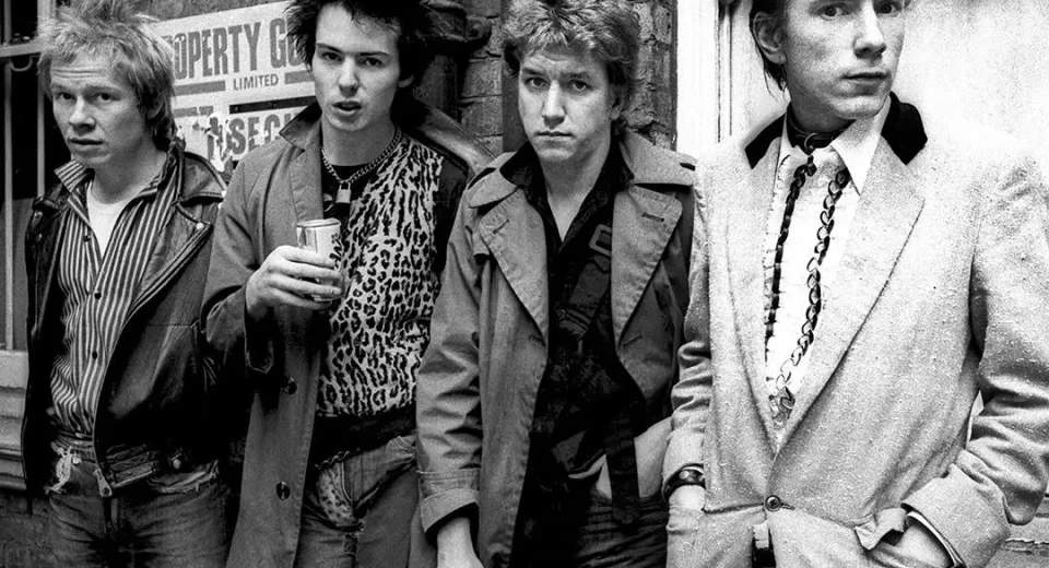 The Sex Pistols, Oxford Street, London, 1977