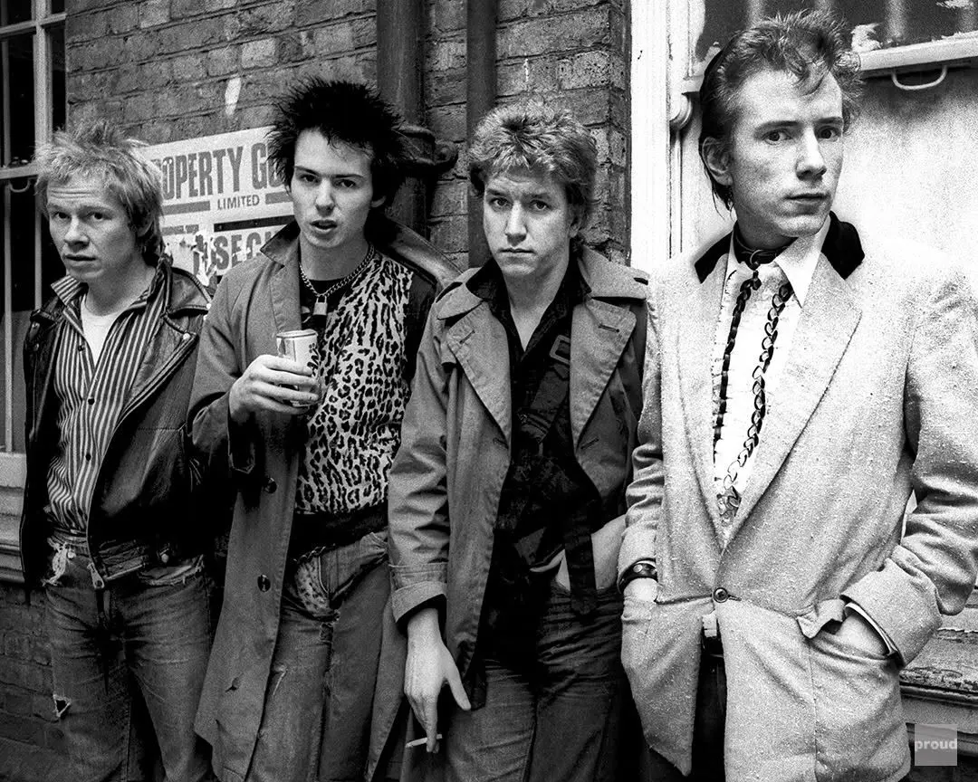 The Sex Pistols, Oxford Street, London, 1977