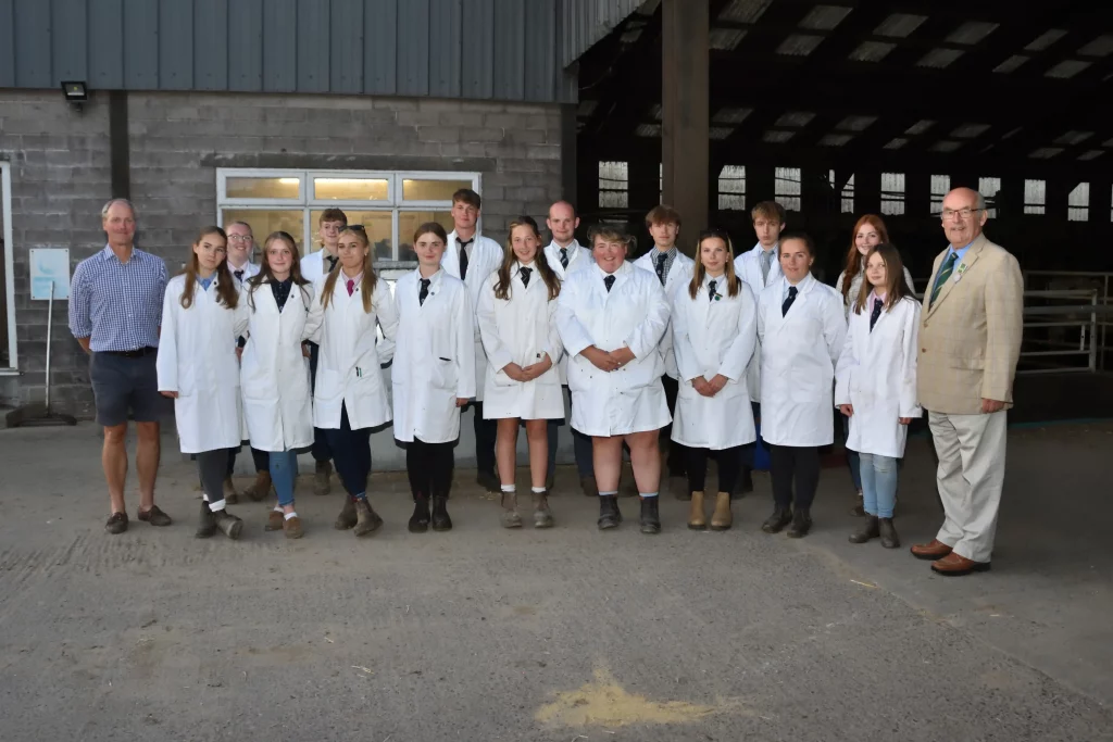 The annual Young Farmers Stock Judging Competition held by Melplash Agricultural Society, organisers of the Melplash Show